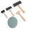 Rubber Pasting Roller Wood 5-Pcs 6