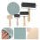 Rubber Pasting Roller Wood 5-Pcs 5