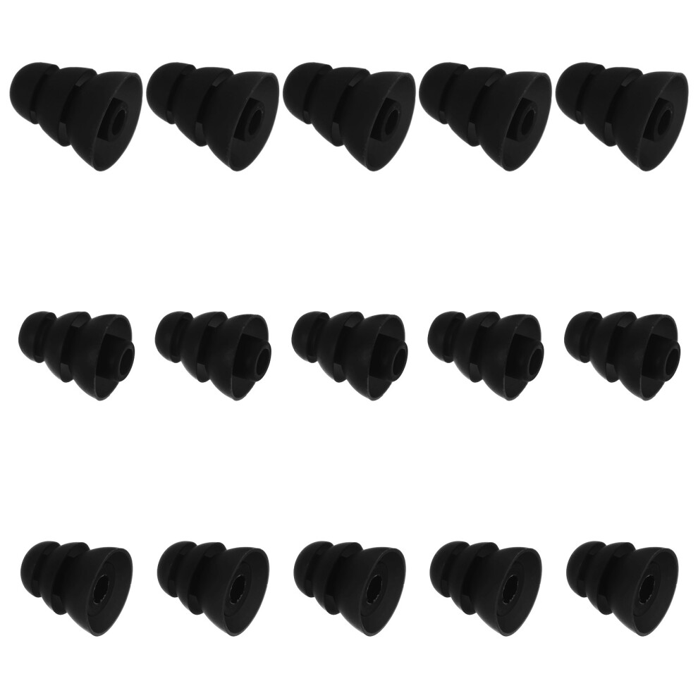 15 Pcs Headphone Silicone Case Replacement Ear Tips Earbud 3171399508327