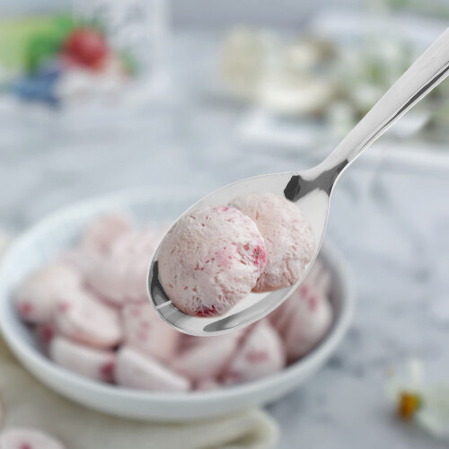 Stainless Steel Flat Spoon Child Kitchen Spoons Table Silverware 2