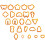 Classic Design Polymer Clay Earring Molds Orange Plastic 25pcs 5