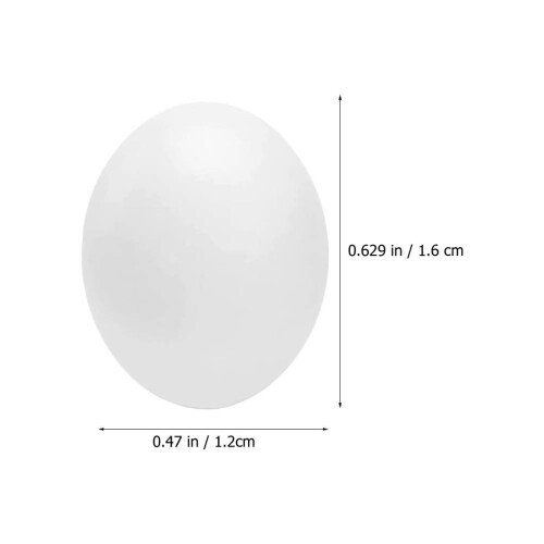 Masteelf  12 Pcs Diy Ornament Artificial Bird Eggs Props Child 2