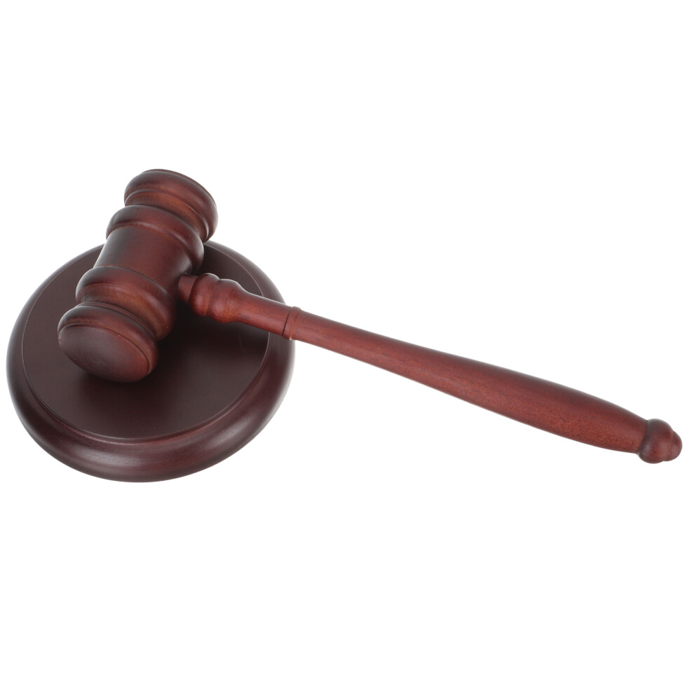 Judge Gavel Toy Wood 1 Set 9.8x3.5x1.6in-image-OPC-PK8SGK2-NEW