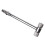 Extension Valve Argentée Acier Tige Accessoire Auto 10