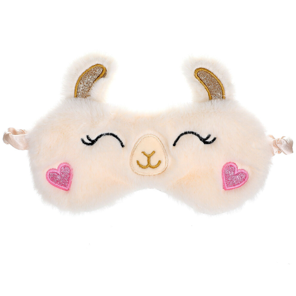 Vaguelly Sleeping Eyeshade Plush Cloth Multi Girls Travel 1Pcs