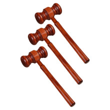 Hammer Prop Court Hammer Wood Brown 3pcs For Judge