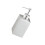 Mlins  330 Ml Soap Pump Automatic Dispenser Chrome Refillable Silver 1