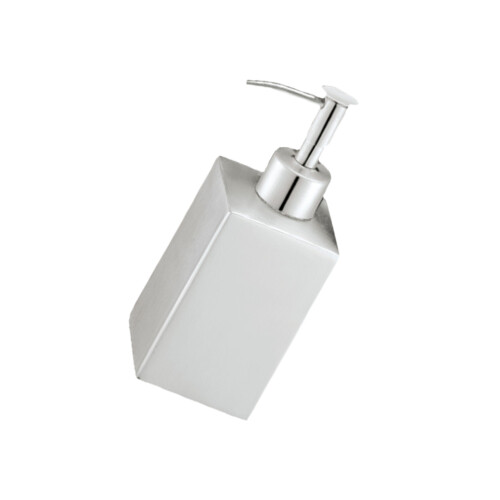 Mlins  330 Ml Soap Pump Automatic Dispenser Chrome Refillable Silver
