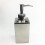 Mlins  330 Ml Soap Pump Automatic Dispenser Chrome Refillable Silver 8