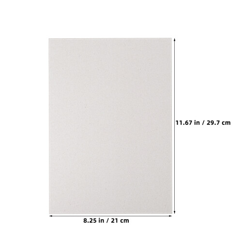 Raindrops 20 Sheets Gray Cardboard Model 29.70x21.00x0.02cm Grey 1
