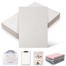 Raindrops 20 Sheets Gray Cardboard Model 29.70x21.00x0.02cm Grey