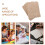 Decoupage Rice Paper Sheets Beige 20pcs 9