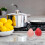 2pcs Ceramic Strawberry Salt and Pepper Shaker Decorative Set 6