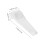 2 Pcs Camper Gutter Spout Rv Pvc Plastic Rain Gutters White 3
