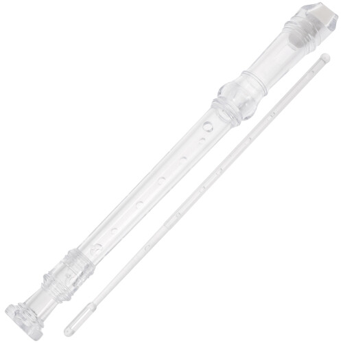 Kids Flute Plastic Doll Transparent Abs 1 Set