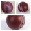 Silent Pu Cricket Balls Light Brown For Indoor Training 2pcs 6