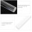 10St Ronde Plastic Dowel Rods, Acryl Wit, Voor Polymer 7