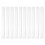 10St Ronde Plastic Dowel Rods, Acryl Wit, Voor Polymer 4