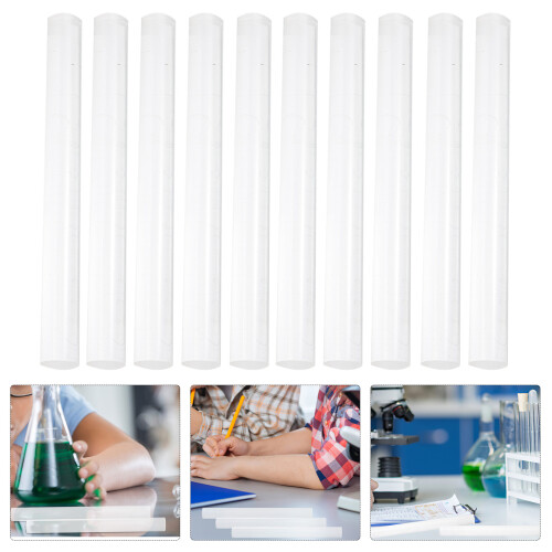 10St Ronde Plastic Dowel Rods, Acryl Wit, Voor Polymer 2