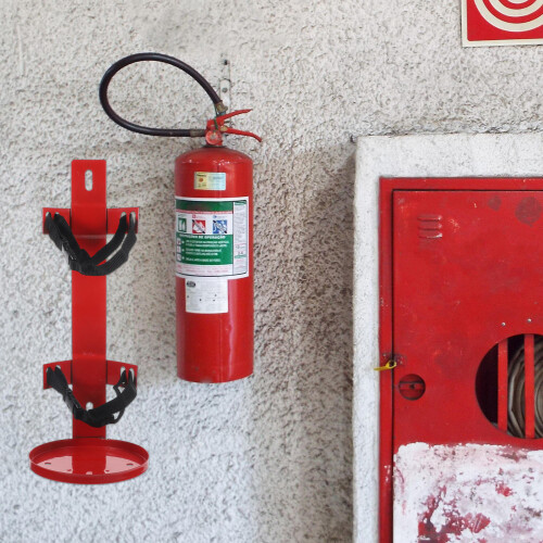 Raindrops  Universal Fire Bracket Extinguisher Holder Travel 2
