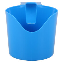 Portable Cup Holder Round Cup Holder Plastic Blue 1set
