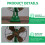 Retro Workmanship Decorative Fan 7