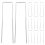 50 Pcs Plant Fixing Nails Artificial Turf Staples 2
