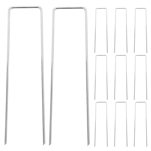50 Pcs Plant Fixing Nails Artificial Turf Staples 1