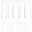 50 Pcs Plant Fixing Nails Artificial Turf Staples 7