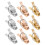 9 Pcs Beach Chairs Windproof Drying Clip Assorted Color Clips 10