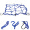 Motorbike Cargo Net Rear Frame Motorcycle Bag 7