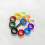 60pcs Key Coding Label Silicone Assorted Color For Adults 3