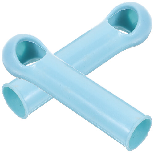 Sky-Blue Broom Handle Grip For Easy Installation 2pcs
