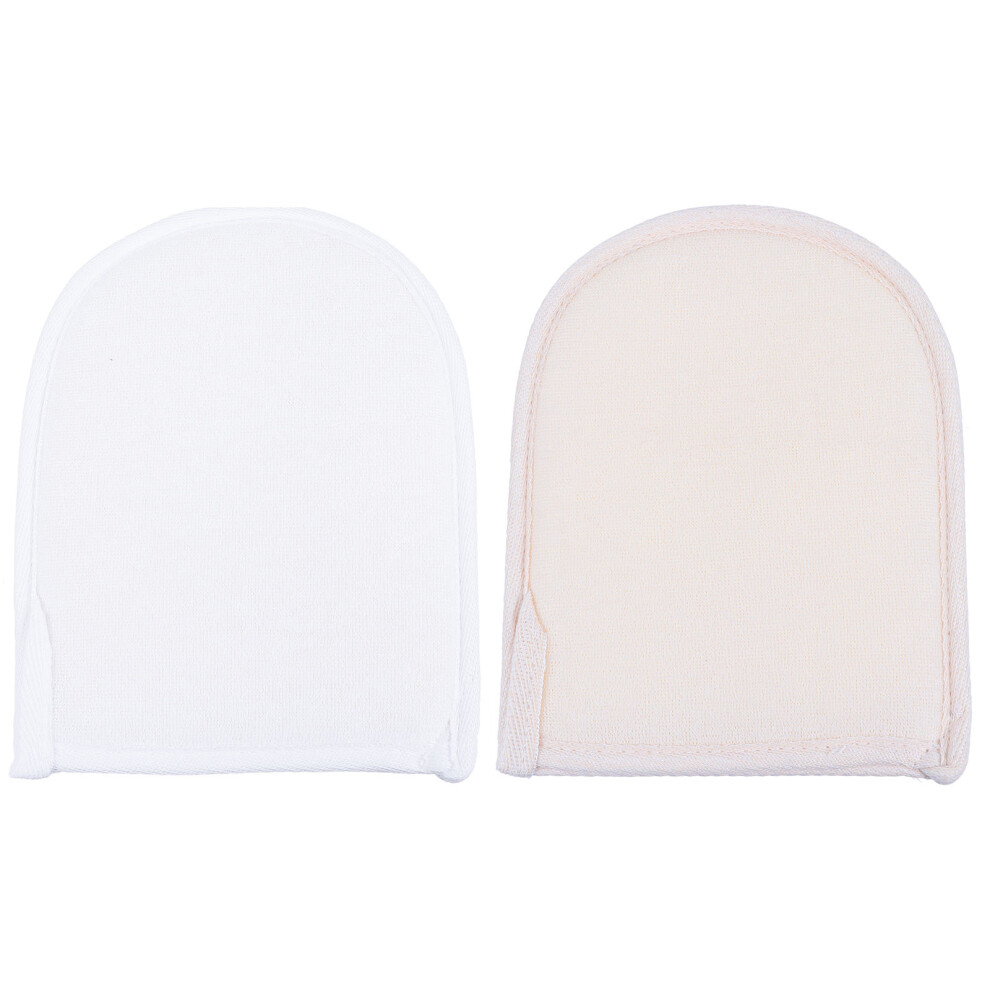 Gloves Exfoliator Face Scrubber For Adults Bath Mitts 2set-image-OPC-PK8SKKJ-NEW