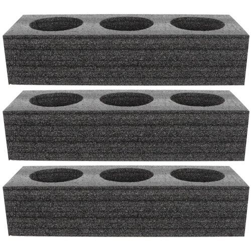 Takeout Cup Holders Beverage Cup Carry Holders Black 3pcs 2