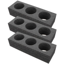 Takeout Cup Holders Beverage Cup Carry Holders Black 3pcs