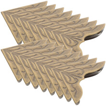 30pcs Scrapbook Corners Metal Photo Album Corners Anti- Book Corners