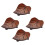 4St Bamboe Chopsticks Holder En Vorkrest 10