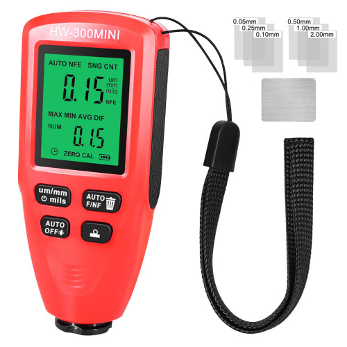 Digital Thickness Gauge Paint Meter Coating Automotive 2