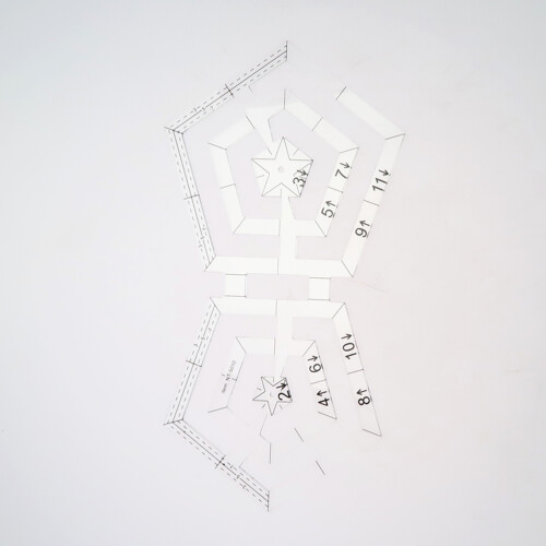 Acrylic Patchwork Ruler Quilting And Templates Sewing Clothes Making 1