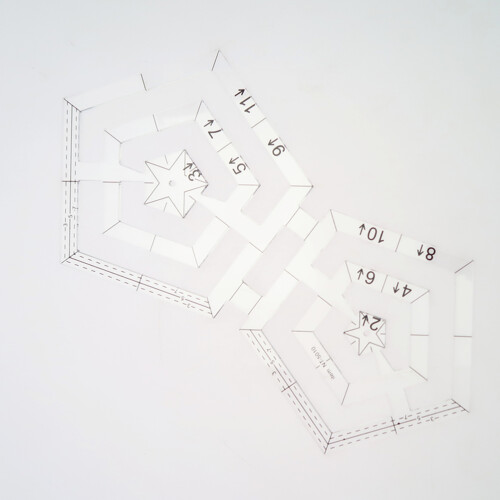 Acrylic Patchwork Ruler Quilting And Templates Sewing Clothes Making 2