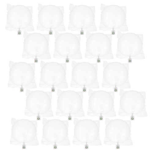 50 Pcs Hat Inflatable Bag 25.00x25.00x1.00cm Transparent