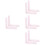 4 Pieces Sewing Rulers Design Curve Clothes Making 8