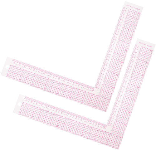 4 Pieces Sewing Rulers Design Curve Clothes Making 2