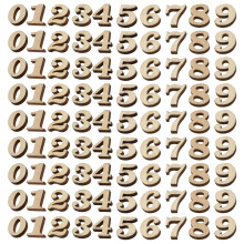 200 Pcs Scrapbooking Accessories Number Stickers For Birthday Cards