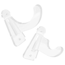 Acrylic Bat Holder Wall Mounted Transparent Storage For Home