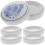 Palettes Porcelain Mixing Trays Multi-Layer Palette 9.5x9cm 9