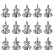 Guitar Strap Locking Metal For Ukulele 15pcs 0.55x0.55x0.39in