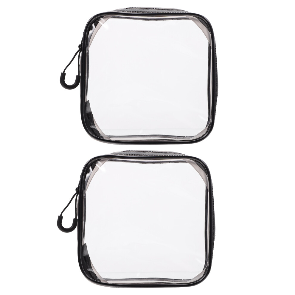 Ohphcall Handle Makeup Bag Compact For Women On The Go 2Pack