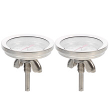 2St Duurzame Roestvrijstalen Oven Thermometer Met Snelle Reactie